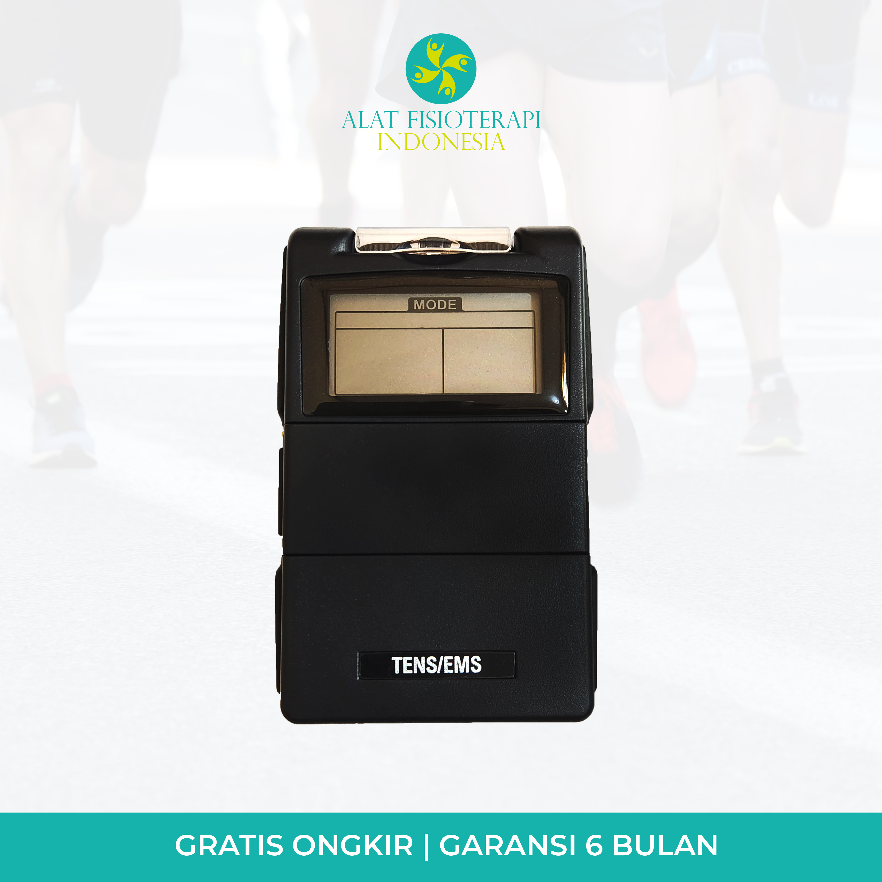 ROOVJOY TENS+NMES/EMS 2 CHANNEL ALAT FISIOTERAPI PORTABLE